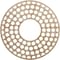 Ekena Millwork Fink Wood Fretwork Pierced Ceiling Medallion, Red Oak, 16"OD x 5 3/4"ID x 3/8"T CMWP16X16X0375FFRO - alternate 1